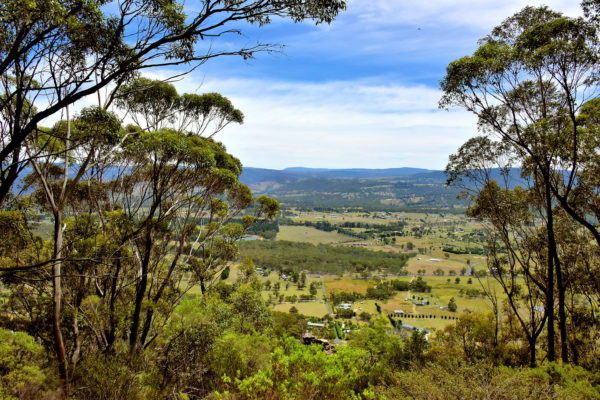 Hartley Valley West View from Mount York near Mount Victoria in Blue Mountains, Australia - Encircle Photos