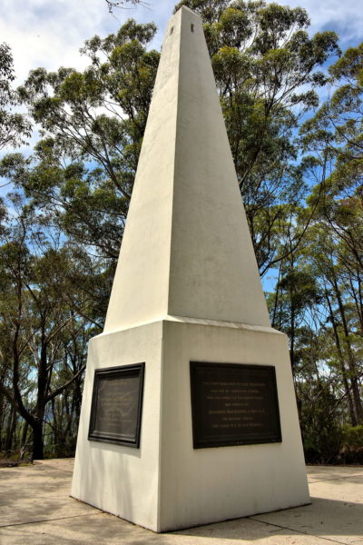 Obelisk on Mount York near Mount Victoria in Blue Mountains, Australia - Encircle Photos