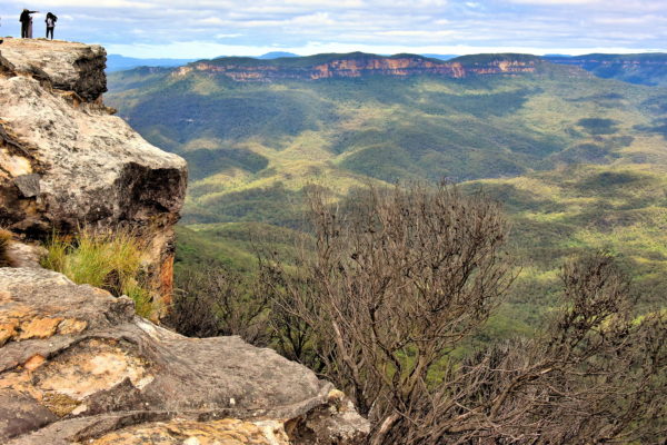 Lincoln’s Rock in Wentworth Falls in Blue Mountains, Australia - Encircle Photos