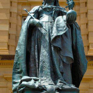 Queen Victoria Statue at Queens Gardens in Brisbane, Australia - Encircle Photos