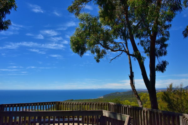 Eastern View from Round Hill Lookout near Burnie, Australia - Encircle Photos