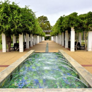 Fountain at Old Parliament House Gardens in Canberra, Australia - Encircle Photos