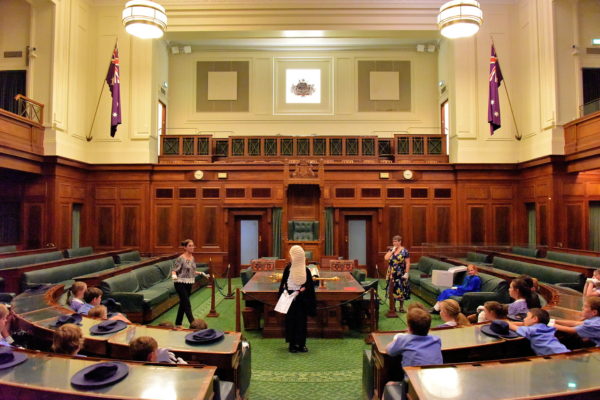 House of Representatives Chamber at Old Parliament House in Canberra, Australia - Encircle Photos