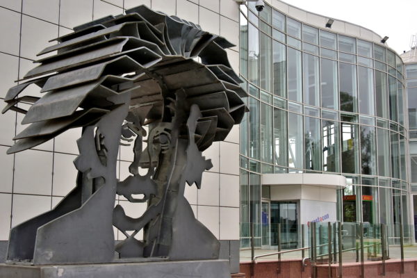 Questacon and Einstein Sculpture in Canberra, Australia - Encircle Photos