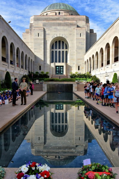 Memorial Courtyard at Australian War Memorial in Canberra, Australia - Encircle Photos