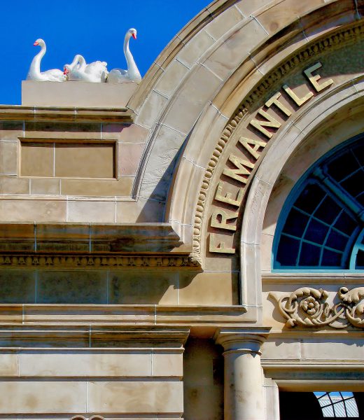 Railway Station Arch Entry in Fremantle, Australia - Encircle Photos