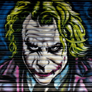 Joker Mural Harrington Lane in Hobart, Australia - Encircle Photos