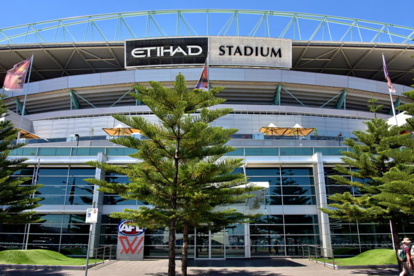 Etihad Stadium in Melbourne, Australia - Encircle Photos