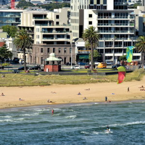 Port Melbourne Beach in Melbourne, Australia - Encircle Photos