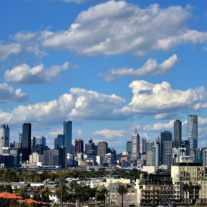 Skyline of Melbourne, Australia - Encircle Photos