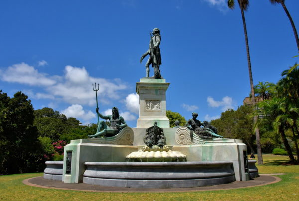 Governor Phillip Fountain in Botanic Gardens in Sydney, Australia - Encircle Photos