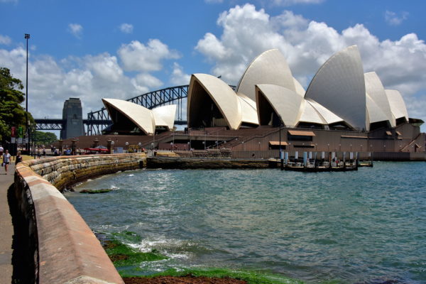 Botanic Gardens Promenade Leading to Opera House in Sydney, Australia - Encircle Photos