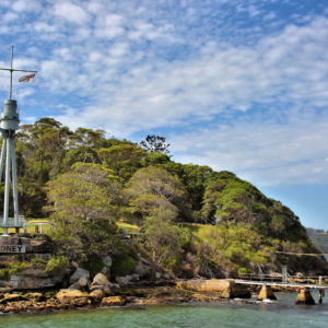 Bradleys Head Mast and Lighthouse in Sydney, Australia - Encircle Photos
