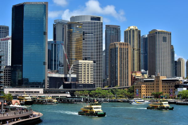 Ferries Leaving Circular Quay in Sydney, Australia - Encircle Photos