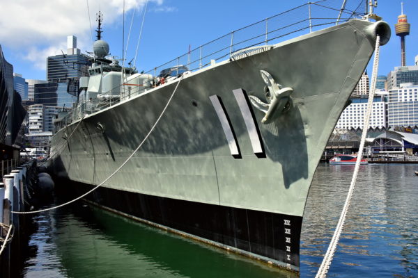 HMAS Vampire at National Maritime Museum in Sydney, Australia - Encircle Photos