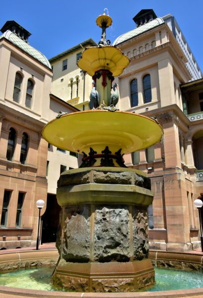 Sydney Hospital’s Nightingale Wing Fountain in Sydney, Australia - Encircle Photos
