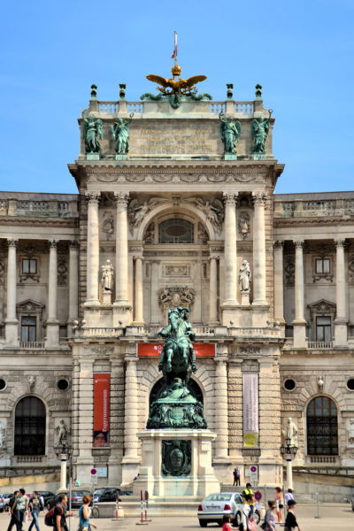 Neue Burg Statues at Hofburg in Vienna, Austria - Encircle Photos