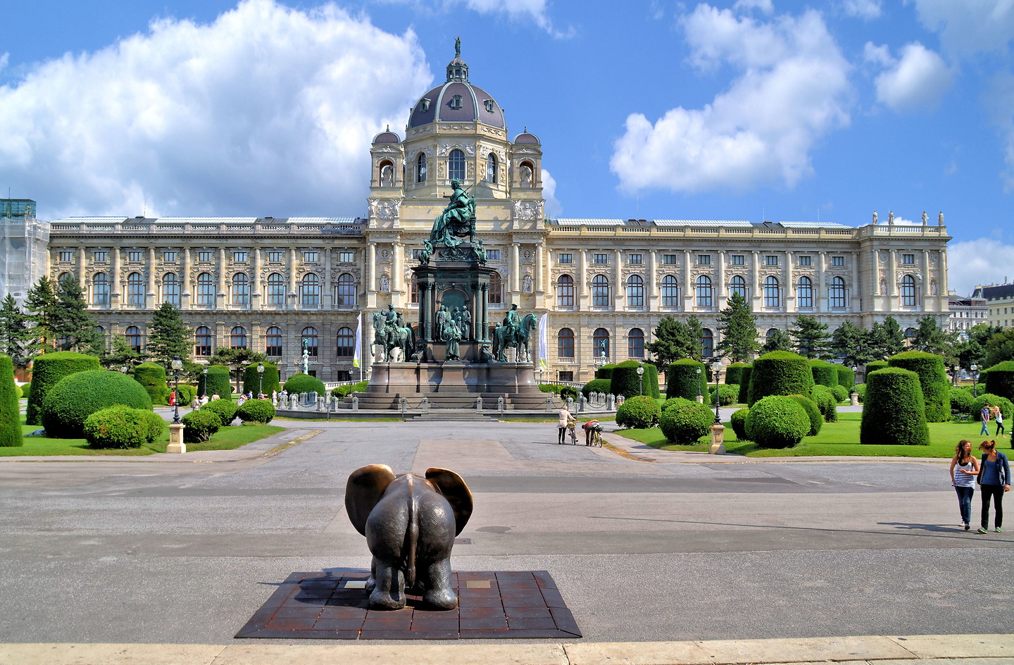 Art History Museum at Maria Theresa Square in Vienna, Austria - Encircle Photos