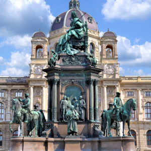 Monument at Maria Theresa Square in Vienna, Austria - Encircle Photos