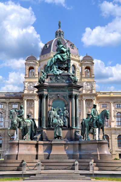 Monument at Maria Theresa Square in Vienna, Austria - Encircle Photos
