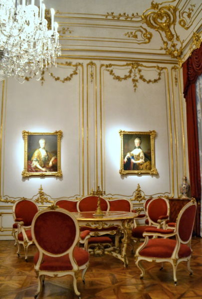 Authentic Furnishings at Schönbrunn Palace in Vienna, Austria - Encircle Photos