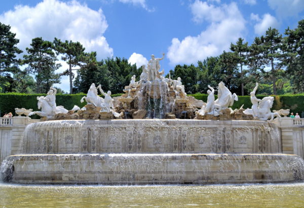 Neptune Fountain at Schönbrunn Palace in Vienna, Austria - Encircle Photos