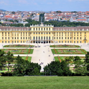 Panoramic View of Schönbrunn Palace in Vienna, Austria - Encircle Photos