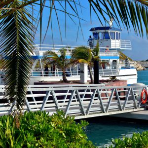 Ferry Boat at Great Stirrup Cay, Bahamas - Encircle Photos