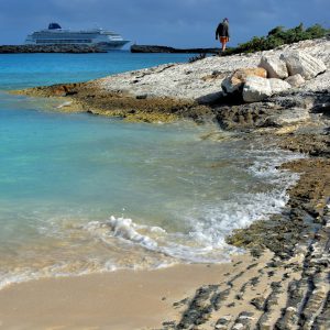 Geological Evolution of Shoreline at Great Stirrup Cay, Bahamas - Encircle Photos