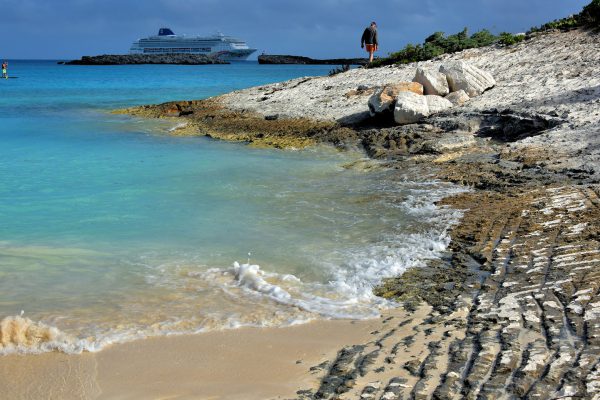 Geological Evolution of Shoreline at Great Stirrup Cay, Bahamas - Encircle Photos