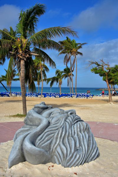 Poseidon Sculpture at Great Stirrup Cay, Bahamas - Encircle Photos