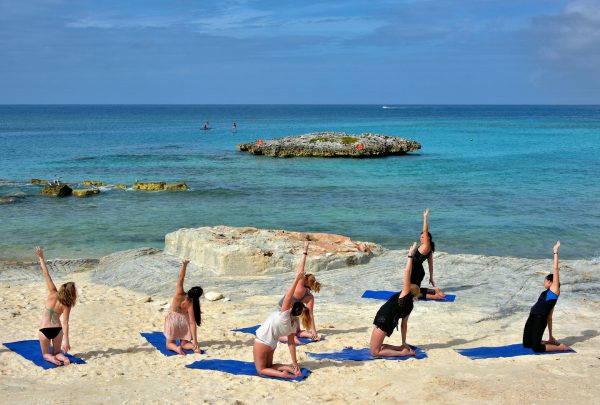 Yoga Session at Great Stirrup Cay, Bahamas - Encircle Photos