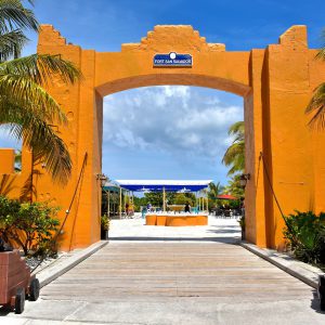 Fort San Salvador Welcome Center at Half Moon Cay, The Bahamas - Encircle Photos