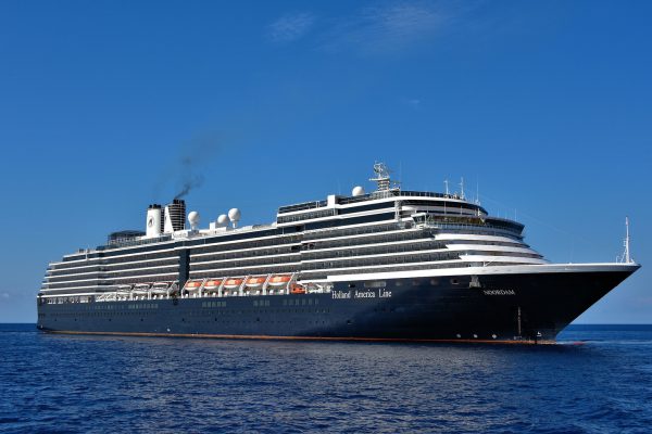 Holland America’s Noordham Cruise Ship at Half Moon Cay, The Bahamas - Encircle Photos