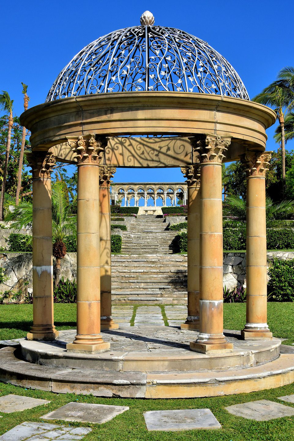 Gazebo at the Cloisters in Nassau, Bahamas - Encircle Photos