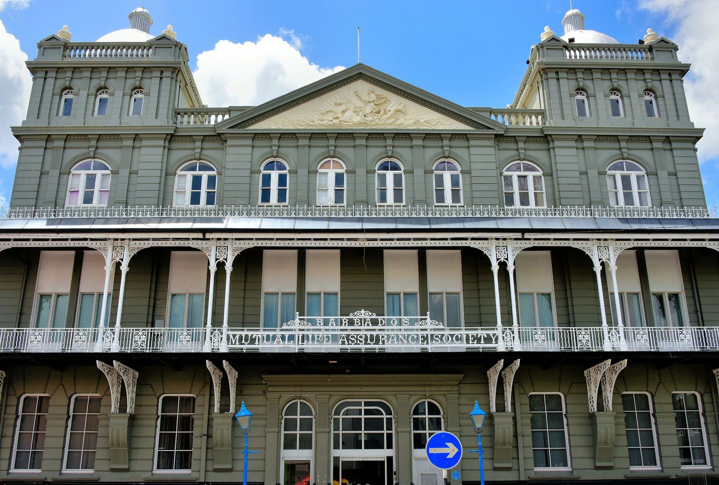 Mutual Life Assurance Society Building in Bridgetown, Barbados Encircle Photos