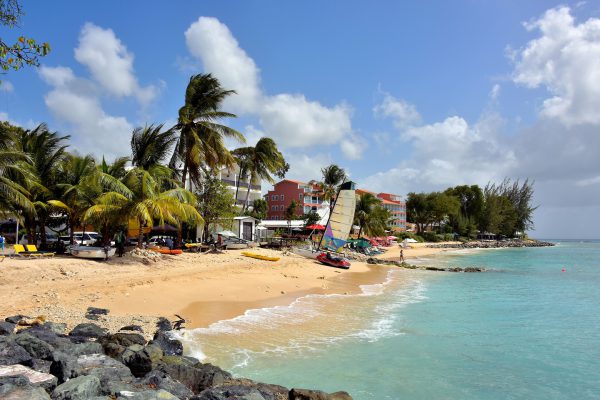 Hotels and Condos along Holetown Beach in Barbados - Encircle Photos