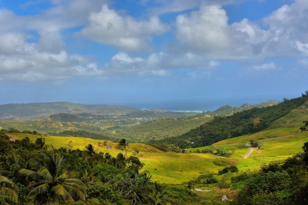Rolling Hills of the Scotland District in Saint Andrew Parish, Barbados - Encircle Photos