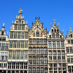 Guild Houses in Grote Markt in Antwerp, Belgium - Encircle Photos