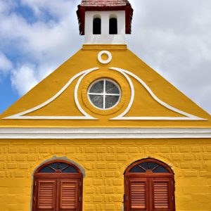 Protestant Church in Rincón, Bonaire - Encircle Photos