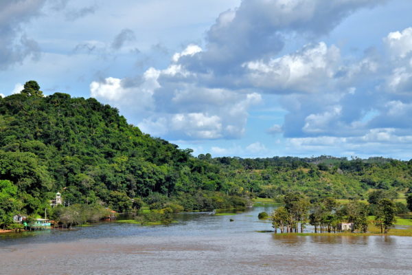 Meeting of the Rivers in Boca da Valeria, Brazil - Encircle Photos