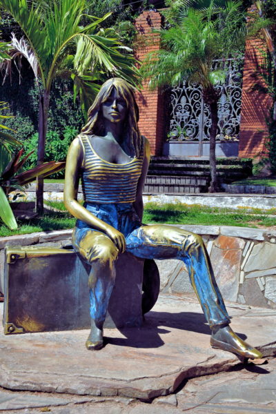 Brigitte Bardot Statue in Búzios, Brazil - Encircle Photos