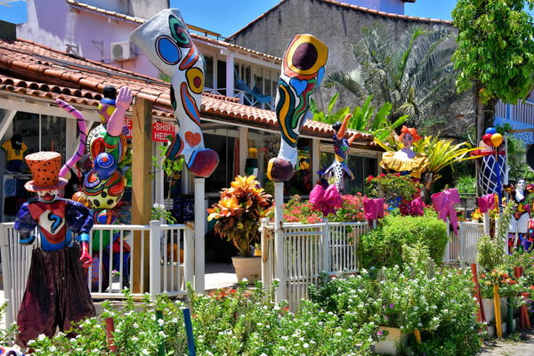 Colorful Souvenir Shop in Búzios, Brazil - Encircle Photos