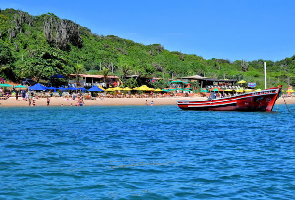 Active Side of Turtle Beach in Búzios, Brazil - Encircle Photos