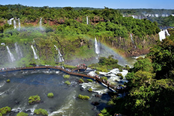 World Waterfalls versus Iguaçu Falls in Foz do Iguaçu, Brazil - Encircle Photos
