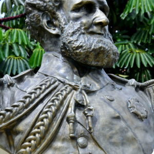 Bust of Joaquim Marques Lisboa in Ilhabela, Brazil - Encircle Photos