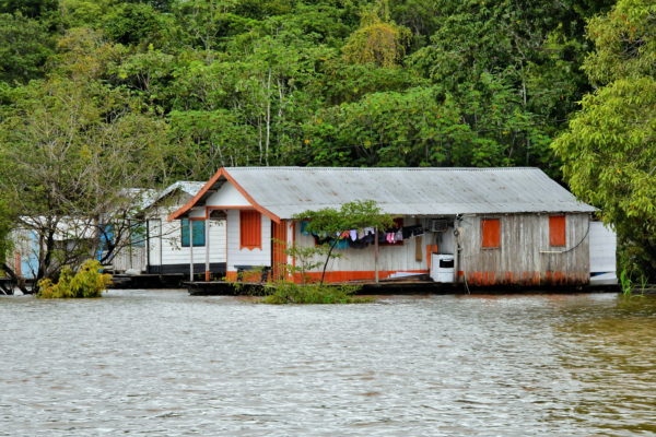 Floating Community in Amazon Rainforest, Manaus, Brazil - Encircle Photos