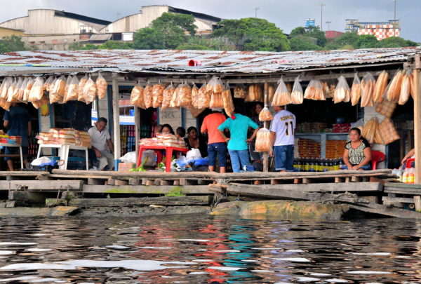 Floating Market in Amazon Rainforest, Manaus, Brazil - Encircle Photos