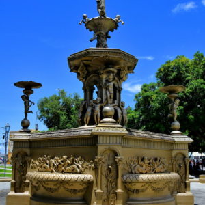 Fountain at Matriz Square in Manaus, Brazil - Encircle Photos