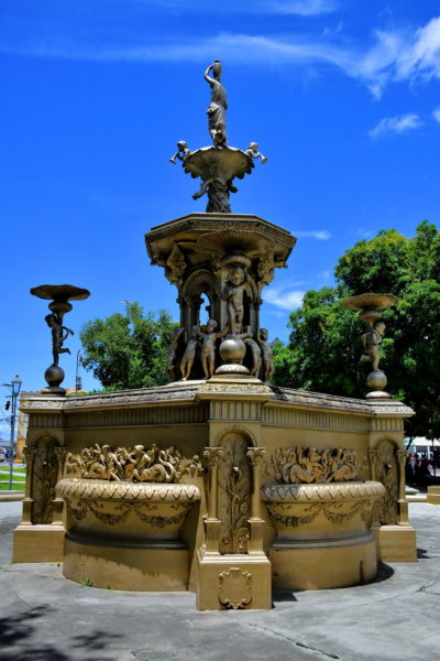 Fountain at Matriz Square in Manaus, Brazil - Encircle Photos